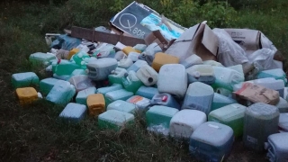 В посадках Солнечного-2 саратовцы нашли свалку опасных химикатов