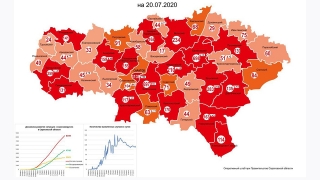 Карта коронавируса. В Саратове 3138 случаев, Балаково и Энгельс сравнялись