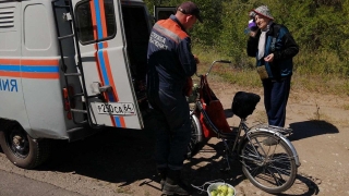 Спасатели вывели из леса под Марксом заблудившуюся пенсионерку