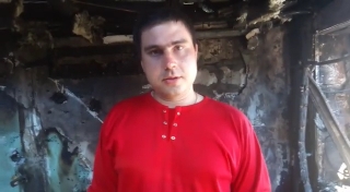 Пожар на ВСО. Молодой инвалид просит саратовцев о помощи