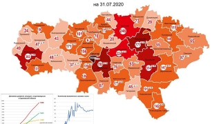 Карта коронавируса. В Саратове 3684 заболевших