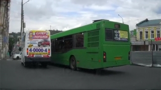Саратовского водителя маршрутки оштрафовали на 5 тысяч за "наглость"