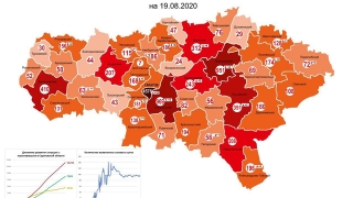 Карта коронавируса. В Саратове 4576 заболевших, в Энгельсе – почти тысяча