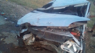 Саратовский водитель превратил "пятнашку" в груду металла