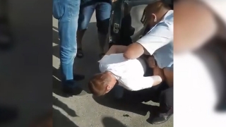 Обнародовано видео задержания напавшего на девочку энгельсского педофила