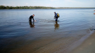 Под Марксом водолазы достали из воды утопленника