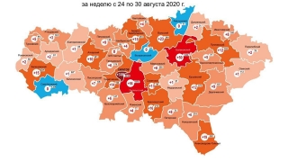 Карта коронавируса. За неделю в Саратове выявлены 307 новых случаев