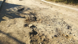 Саратовцы жалуются на бесхозную разбитую дорогу в Ленинском районе