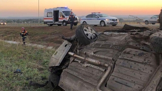 В аварии у Сабуровки пострадала молодая пара