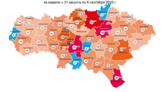 Карта коронавируса. В Саратове уже 5413 заболевших, в Энгельсе - 1105