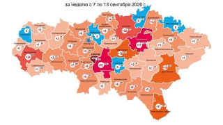 Карта коронавируса. В Саратове уже почти шесть тысяч заболевших