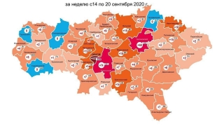 Карта коронавируса. В Саратове за неделю заболели еще 423 человека