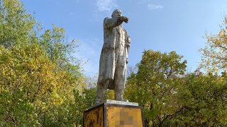 В саратовском селе на памятнике Ленину появился непристойный рисунок