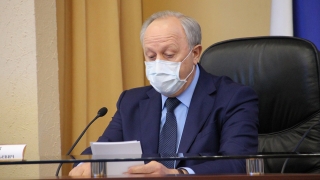 Коронавирус. Валерий Радаев вышел на работу после трех недель болезни