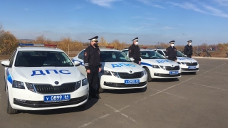 Энгельсские дорожные полицейские получили четыре новые "Шкоды"