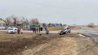 В аварии на саратовской трассе погибли два пассажира "девятки"
