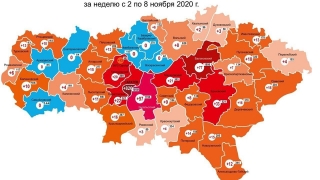 Карта коронавируса. В Саратове уже 10 595 заболевших