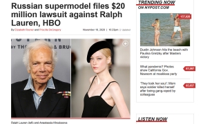 Фотомодель из Саратова требует взыскать с Ralph Lauren и HBO 20 млн долларов