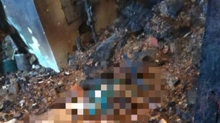 Пожарные нашли труп в сгоревшем двухквартирном доме