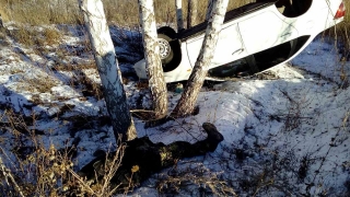 Под Аркадаком в аварии разбился водитель "Гранты"