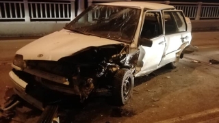 В массовом ДТП на мосту "Саратов-Энгельс" пострадали двое