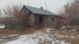 На пожаре в Липовке погиб мужчина