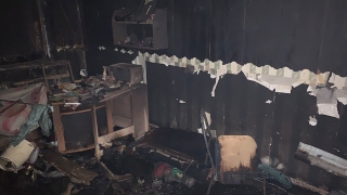 Ночью на пожаре в Ленинском районе погибла женщина
