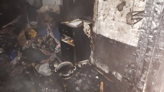На пожаре в балаковском общежитии погибла женщина