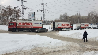 Очевидец: фуры торговой сети спровоцировали транспортный коллапс