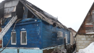 Дом в Поливановке тушили четыре пожарных расчета