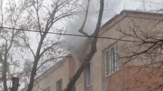 В Летном городке сгорела квартира в трехэтажном доме