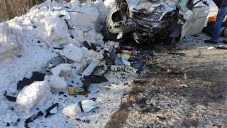В ДТП под Саратовом погибли трое мужчин. Женщина и трое детей в больнице