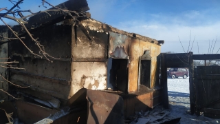 В комнате сгоревшего дома обнаружен труп