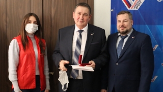 Тимур Савинов награжден медалью президента России