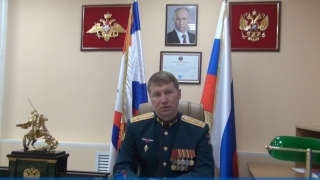 Начальник Вольского военного института поздравил женщин с наступающим 8 Марта