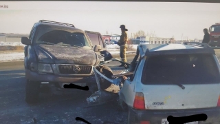 Под Саратовом в ДТП пострадал водитель "Оки"