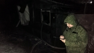Ночью на пожаре погиб хозяин частного дома