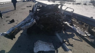 На трассе под Саратовом погиб водитель "Фокуса". Еще двое пострадали