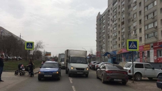 "Нексия" сбила пожилую женщину на Технической
