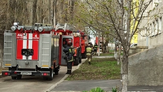На Шехурдина из-за пожара эвакуировали общежитие