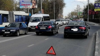 На Лесозаводской "Ауди" сбила подростка на пешеходном переходе