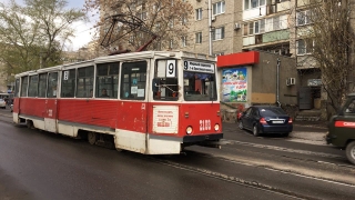 В Саратове семибалльные пробки и не ходят два трамвайных маршрута