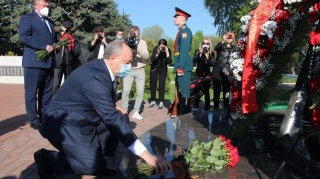 На Воскресенском кладбище вспомнили погибших защитников Отечества