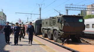 "Мы – армия страны". В Саратов прибыл патриотический поезд