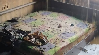 Четыре пожарных расчета тушили дом площадью 190 кв. метров