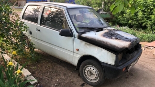 В Пушкине сгорела "Ока"