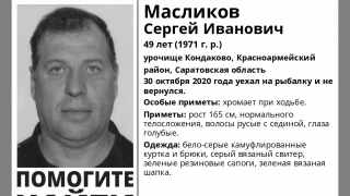 Пропавшего Сергея Масликова спустя семь месяцев нашли мертвым