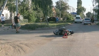 Подросток на мотороллере нарушил ПДД и оказался в больнице