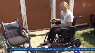 Прямая линия с Владимиром Путиным. Саратовские власти нашли инвалидную коляску за два дня