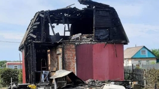 Частный дом сгорел из-за неисправной проводки